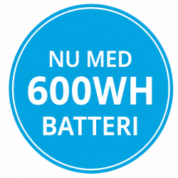 Nu met 600Wh accu