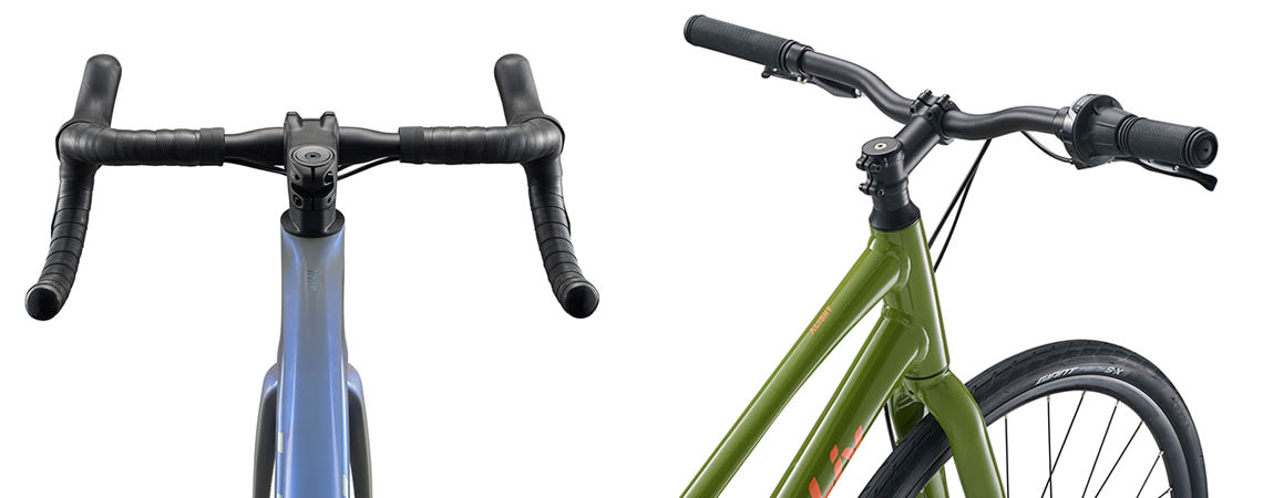 Drop Handlebars vs Flat Handlebars