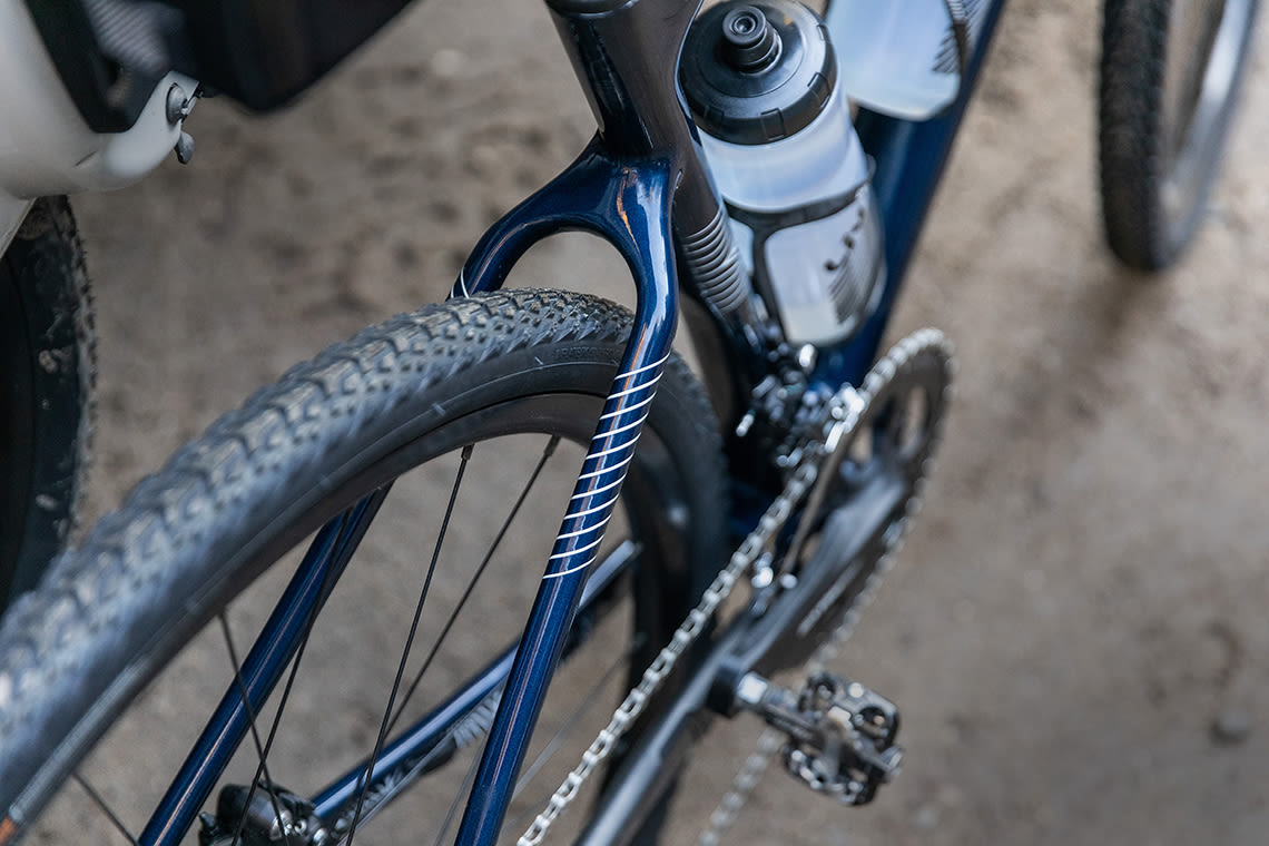 close up image of the Liv Devote gravel bicycle