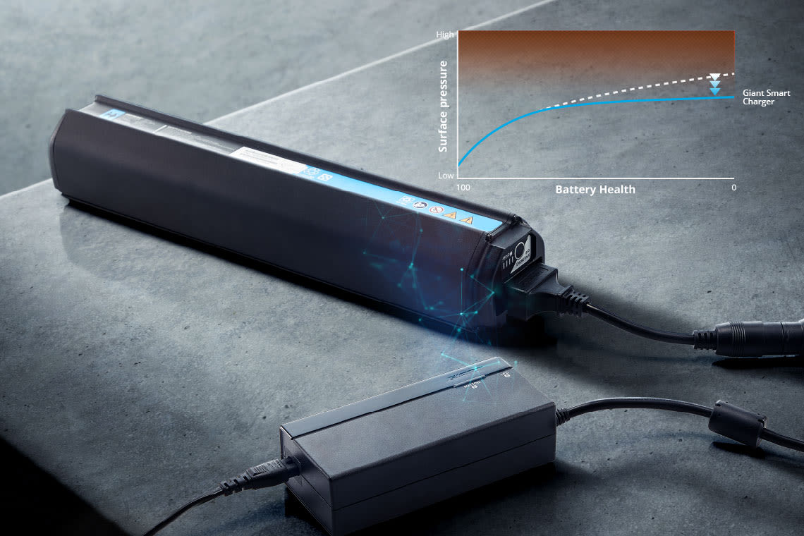 energypak smart charger and charging graph