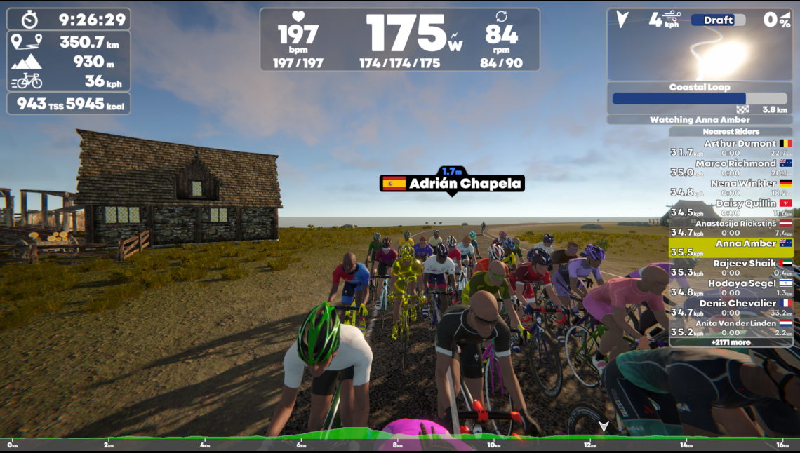 TrainingPeaks App Screenshot