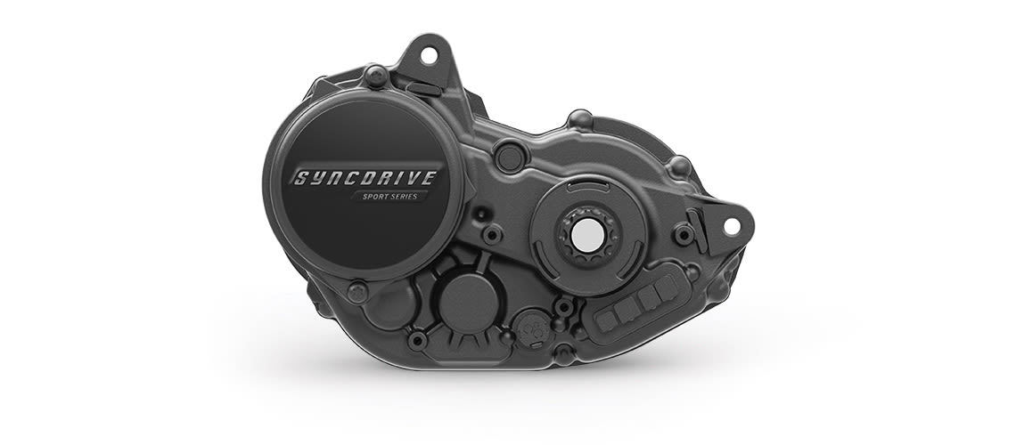 syncdrive motor on white background
