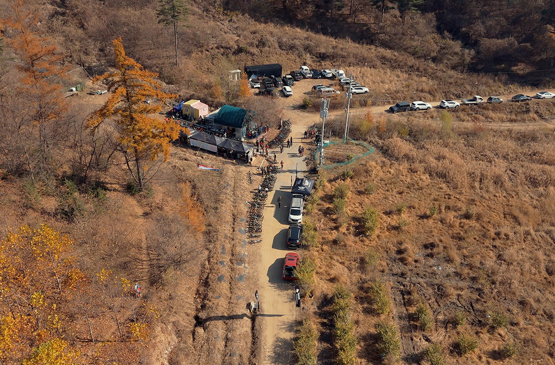 The annual Baekbong Bike Festival.