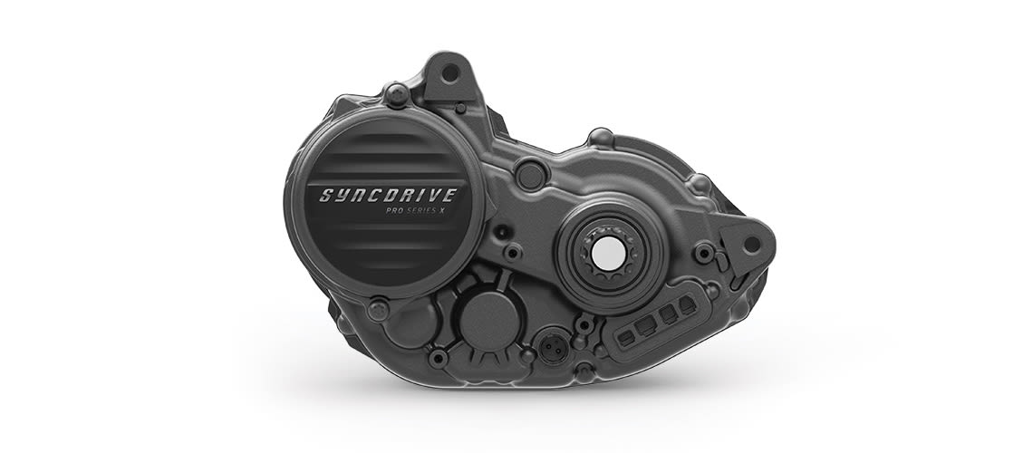 syncdrive motor on white background