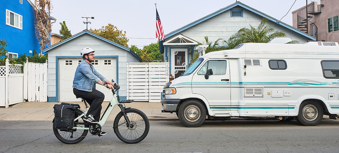 Vida E+ is the most comfortable electric bike for seniors, offering ergonomic design, smooth ride quality, and certified safety features.