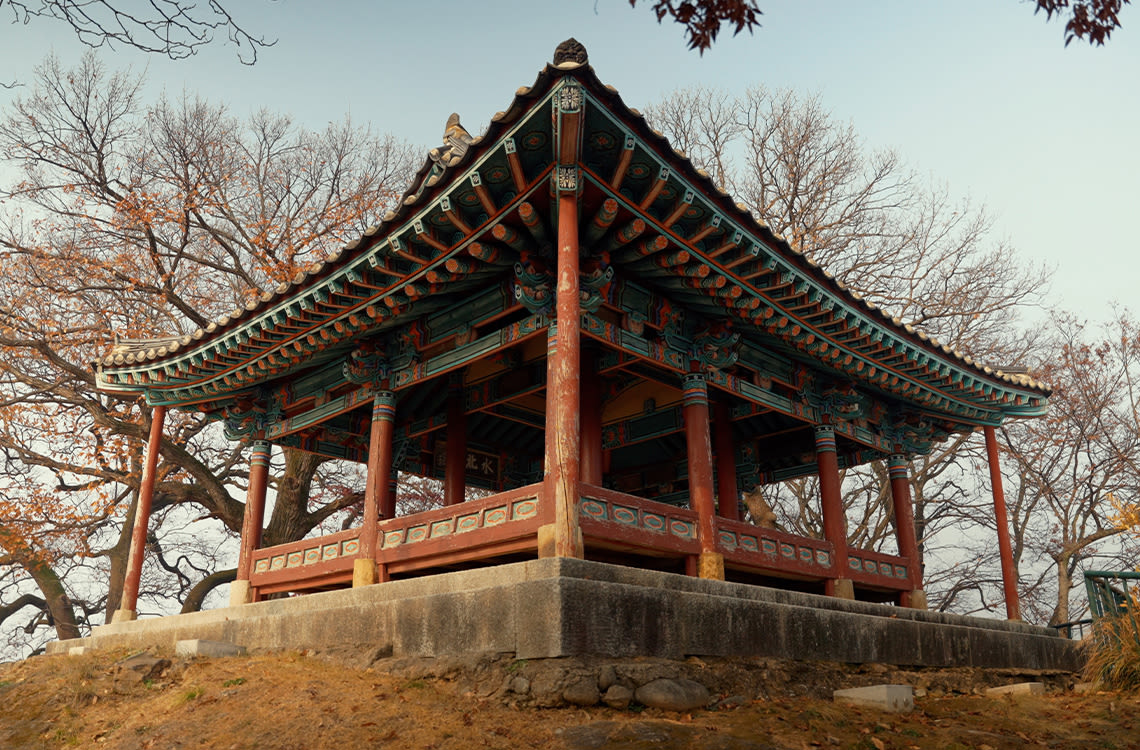 Temple in South Korea.
