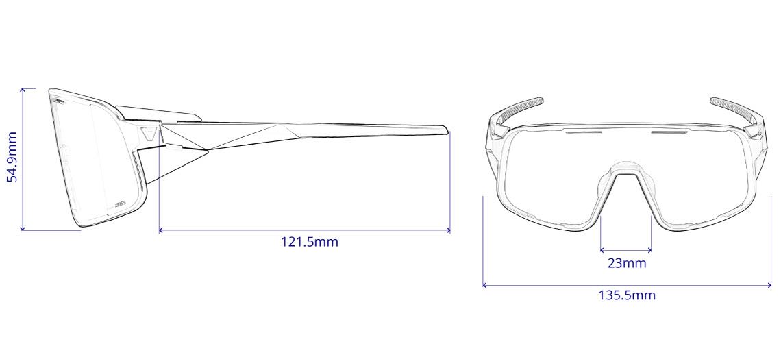 dimension of sendero sunglasses