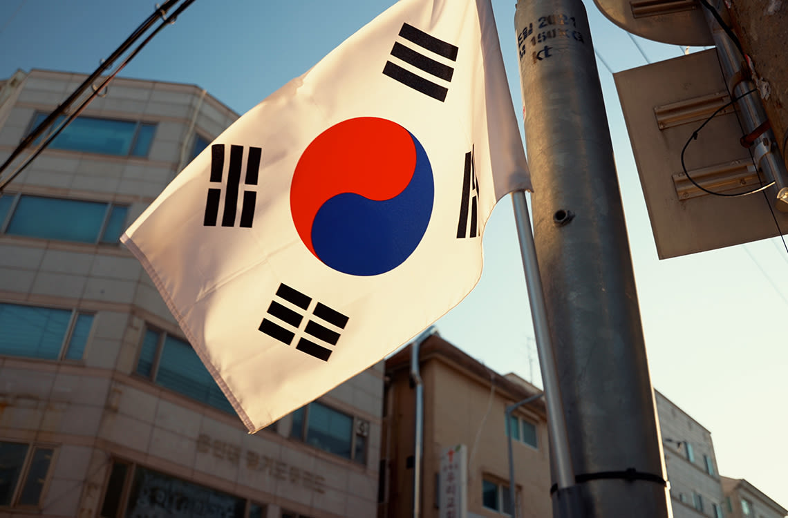 South Korean Flag.