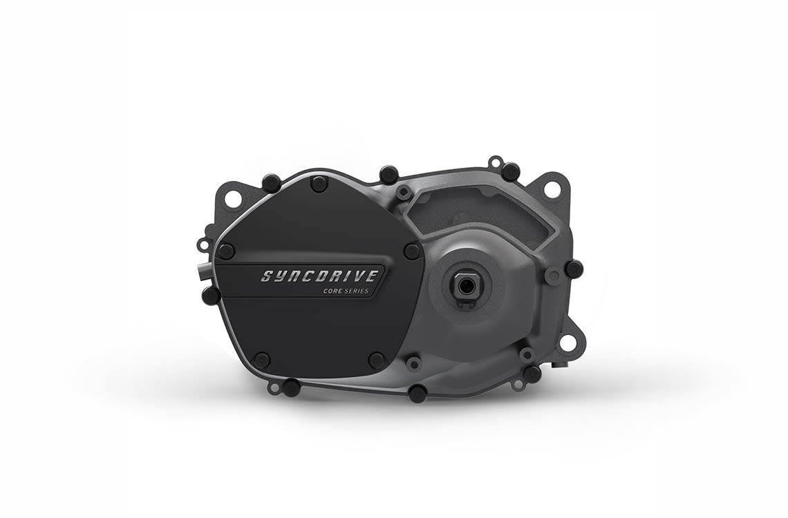 syncdrive motor on white background