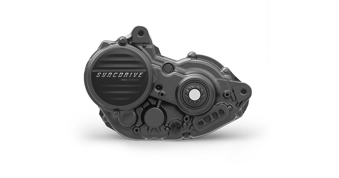 syncdrive motor on white background