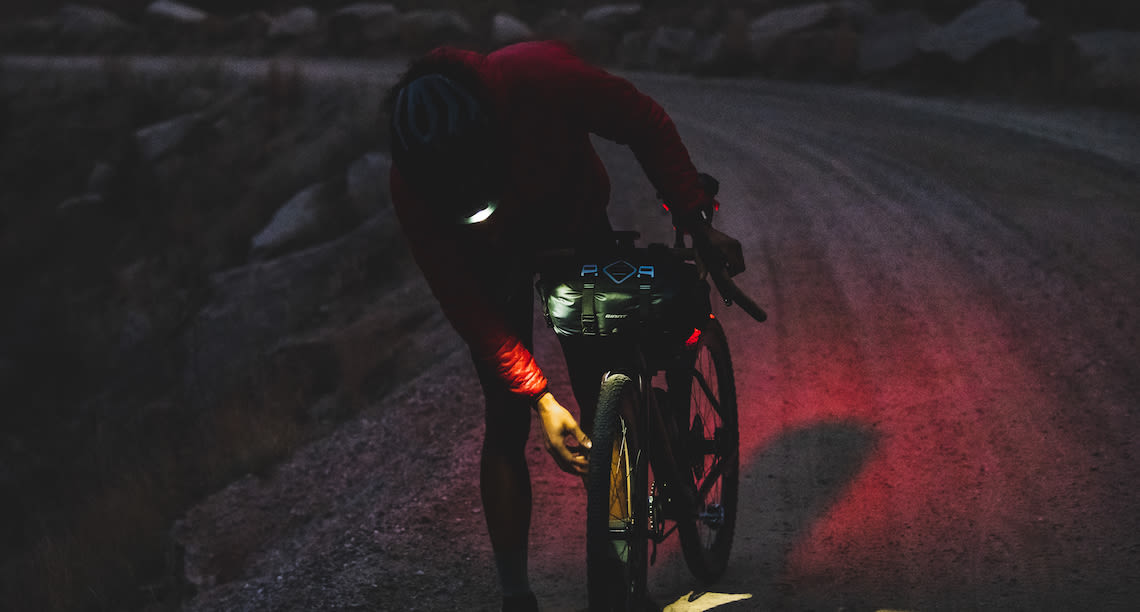 jalen Bazille of the Black Foxes bikepacking in Colorado