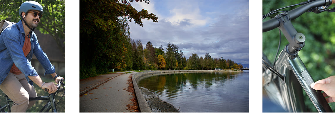 Explore Vancouver with Momentum's e-bike - Voya E+ 3
