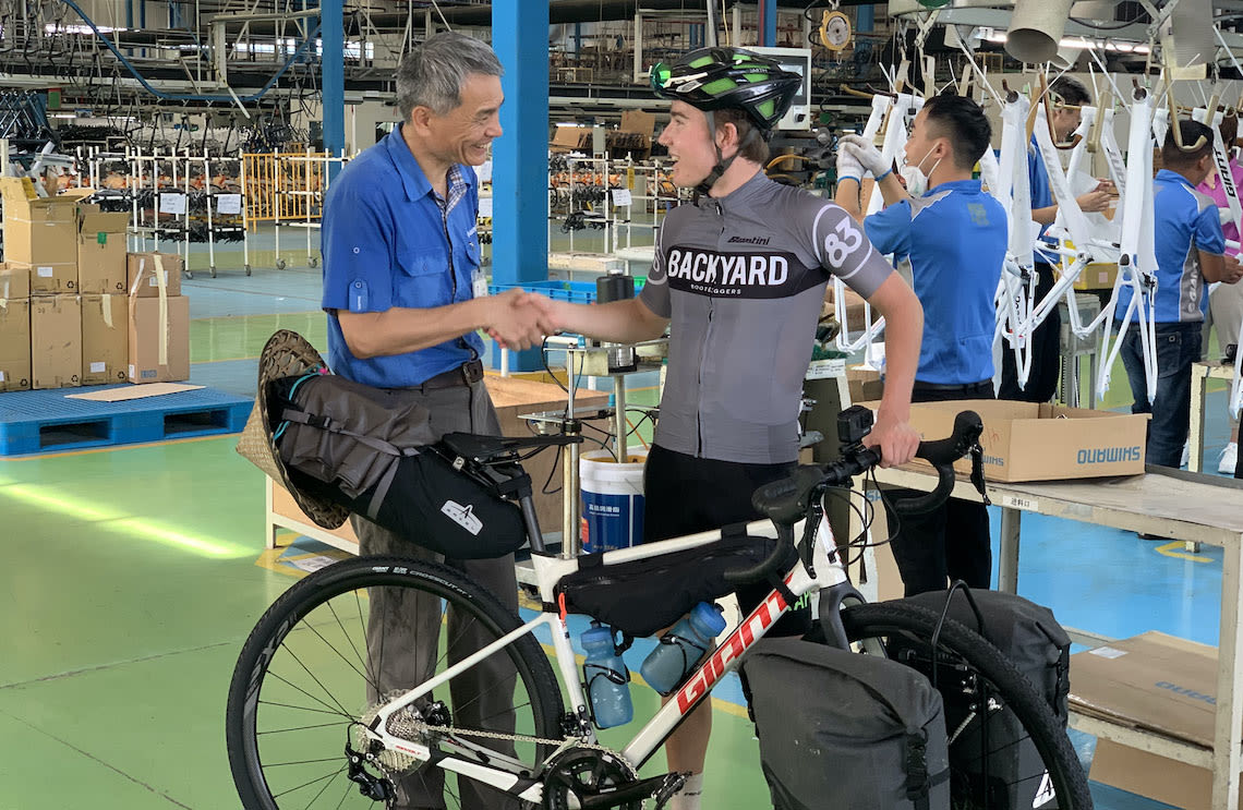 Giant store revolt bikepacking