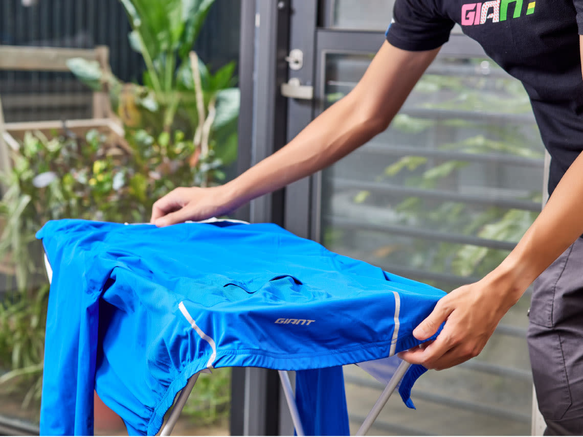 How do I wash my water-repellant apparel? | Giant Bicycles Japan 日本