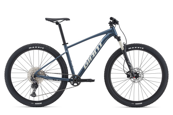 The Talon 0 model with 29-inch wheels and Blue Ashes color and graphics. Availability varies by market.