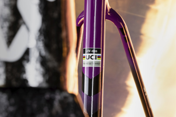 UCI Legal race-ready machine.