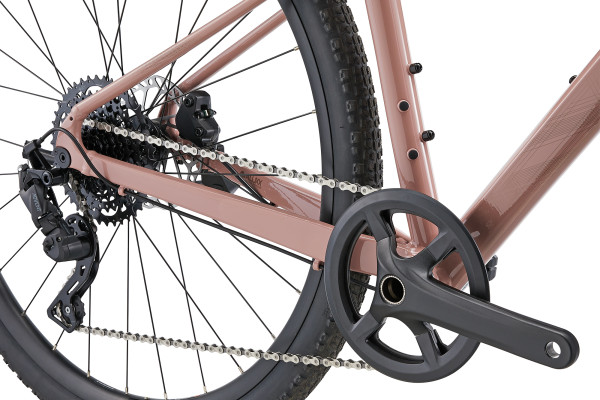 The Thrive GX features a 1x drivetrain. 