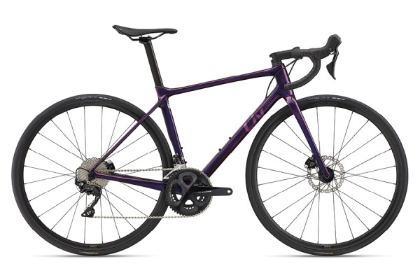 Langma Advanced Pro 2 Disc QOM, in Chameleon Purple. Availability varies by country.