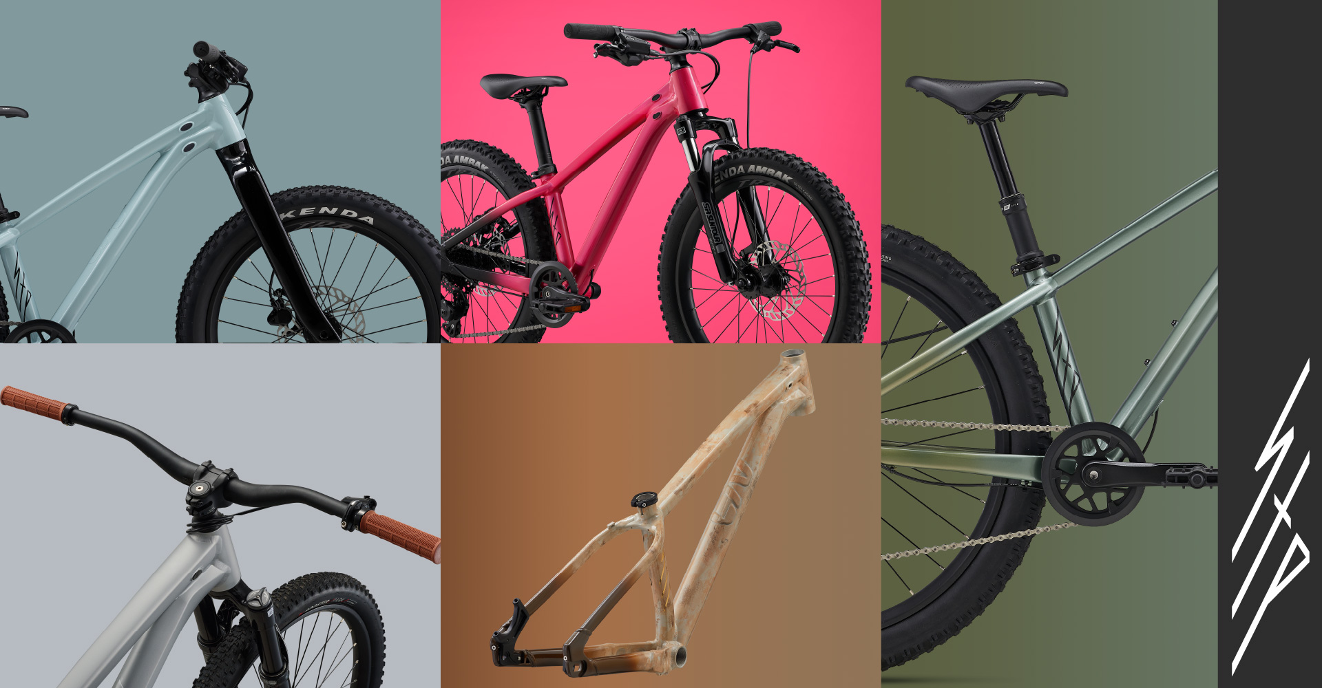 collage of photos of stp dirt jumper