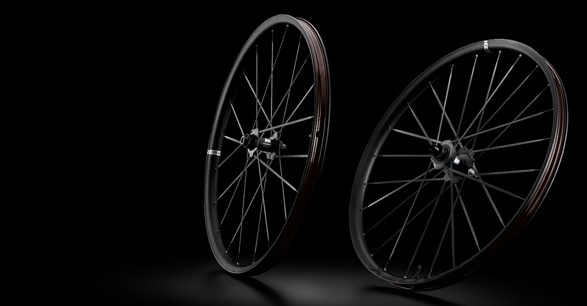 carbon wheel on black background