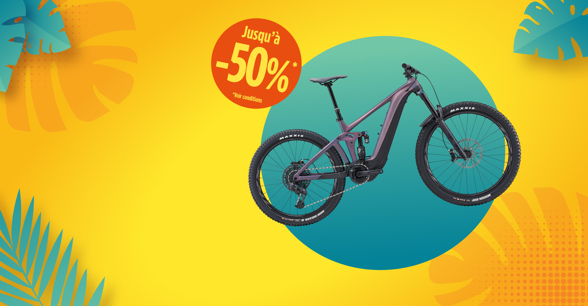 Soldes eté 2026 - jusqu'à -50% sur une sélection de vélos et équipements Giant