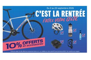 Opération "C'est la rentrée" chez Giant !