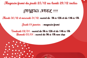 Horaires de fête