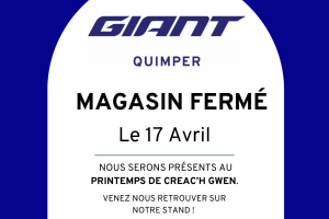 Fermeture Exceptionnelle Printemps de Creac'h Gwen