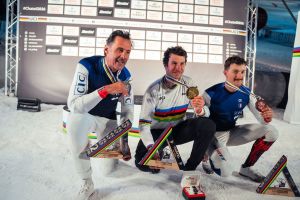 Cédric Gracia, vice Champion du Monde de Dual Slalom à Châte...