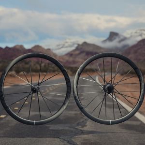 CADEX Max 40 Wheelset with epic desert backdrop