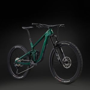 mountain bike in studio setting