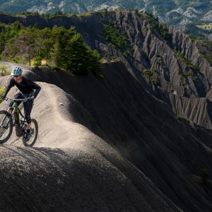 Climbing with bike