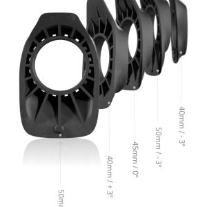 An image showing the spacers for the Contact SLR Trail Integrated Handlebar.