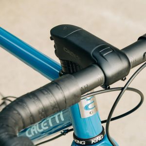 Road bike stem on Caletti bicycle