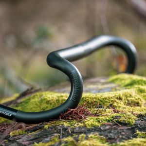 Side view of handlebars