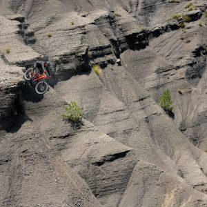 Mountain biker on Reign E+ Pro 1