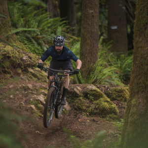 Giant Trance 29 in the air.