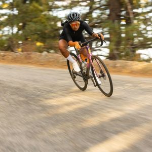 Woman riding the Avail Advanced