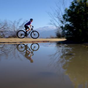 Woman riding the Pique