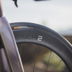 SLR 2 Disc wheel on Giant road bike