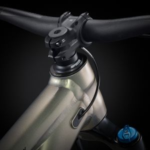 heatdube and stem on mountain bike