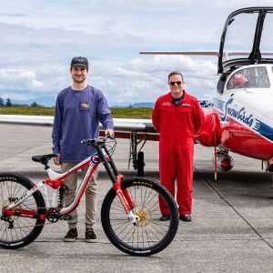 Reece Wallace and his custom Snowbirds inspired Glory