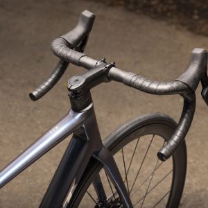 View from above the Giant TCR Advanced Pro cockpit.