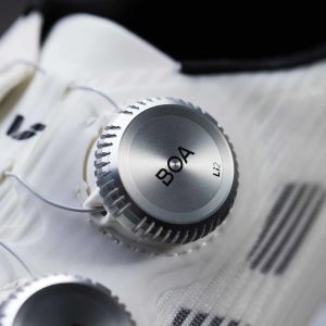 Closeup of the BOA dial on the Tesca Pro.