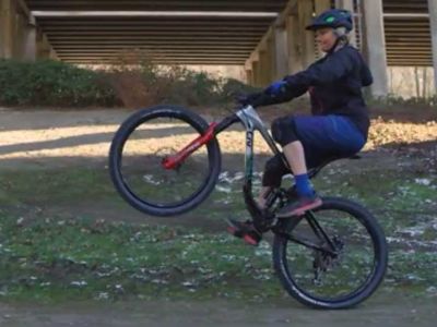 How to Wheelie on a Mountain Bike 