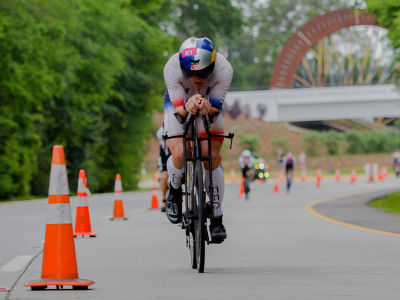 Triathletes