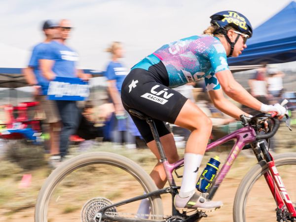 Melisa Rollins Podiums and Breaks Record at Life Time Leadville 100 Trail MTB