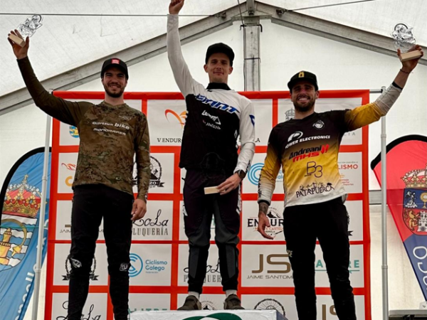 Marco Veiga conquista la Copa de España de Enduro en Burela con su Gia...