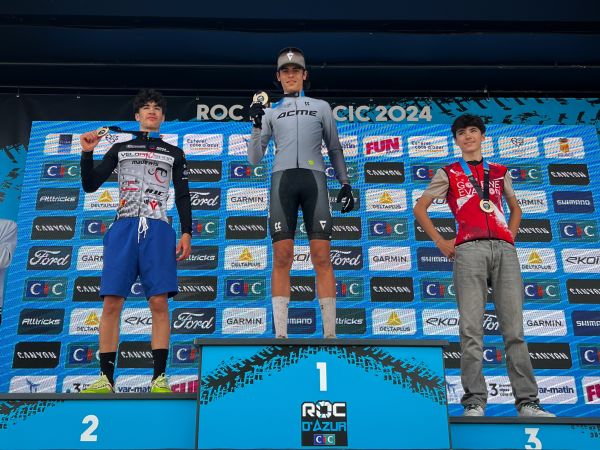 Lucas Rodriguez s'impose sur le Roc Cadets 2024, la course XC chez les cadets !