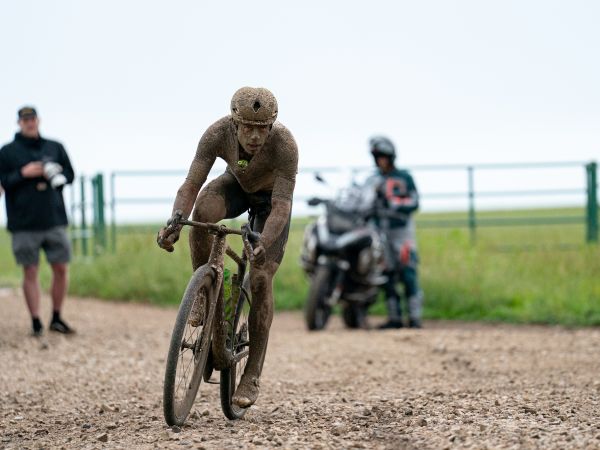 Johnston Rides Revolt Prototype to Top-5 Finish at Unbound Gravel! 